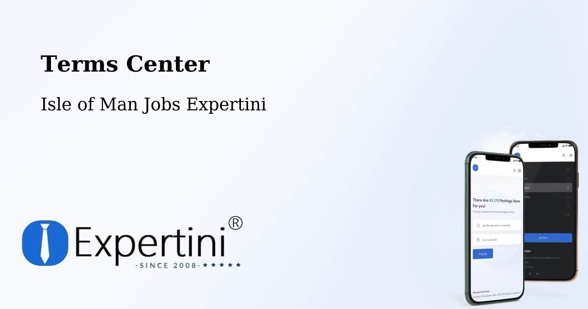 Terms of Service – Kirk Braddon - Isle of Man Jobs Expertini